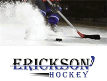 Tablet Screenshot of ericksonhockey.com